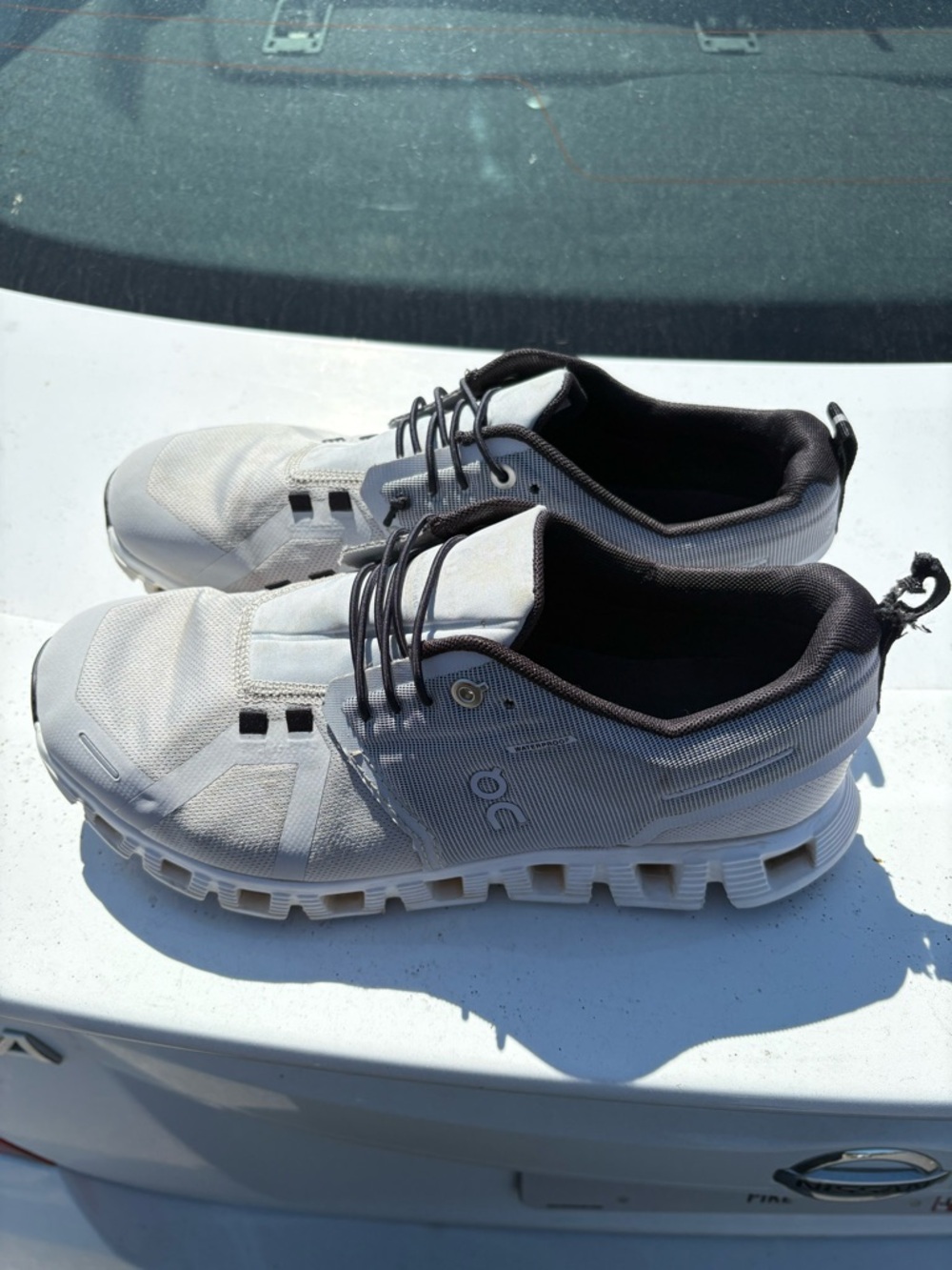 On Running Cloud White Athletic Shoes for Women